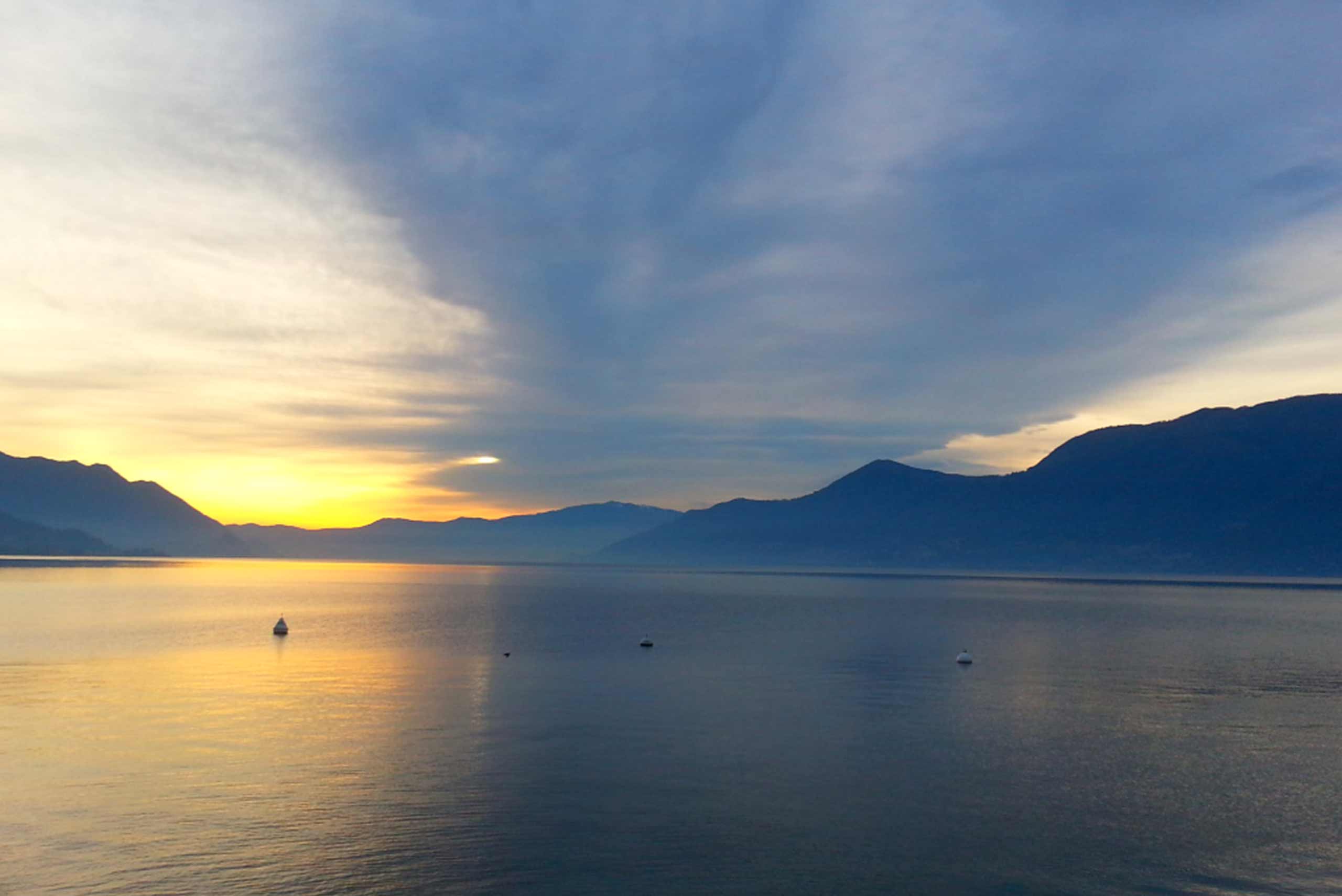 Fähre auf dem Lago Maggiore