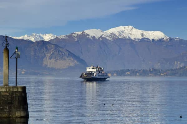 Fähre auf dem Lago Maggiore