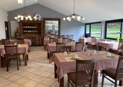 Restaurant La Canonica oberer Gastbereich