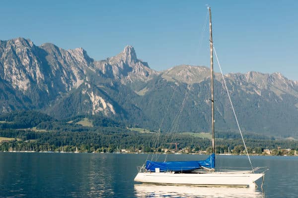 Fähre auf dem Lago Maggiore